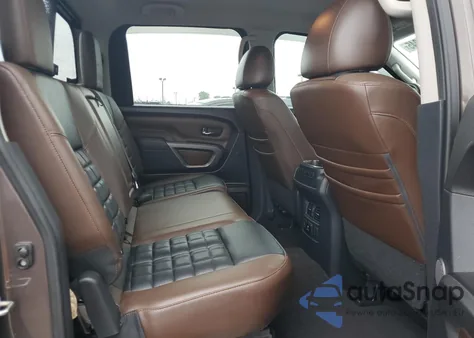 2018 Nissan Titan Sv из США, поврежденный, VIN 1N6AA1E51JN509060